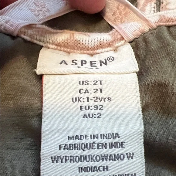 Toddler Hooded Olive Green Jacket - Picture 5 of 5